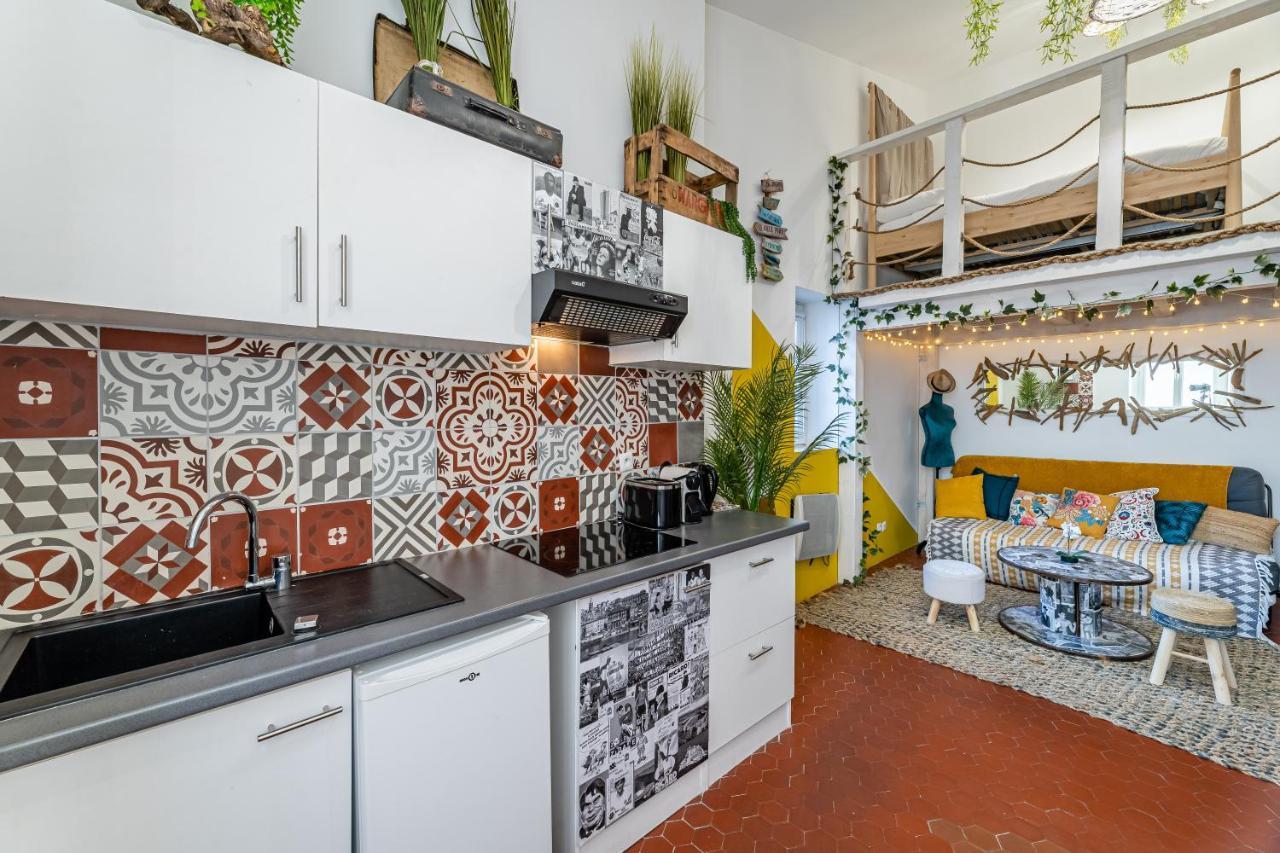 Suites En Plein Coeur Du Panier Et Vieux Port Marseille Bagian luar foto