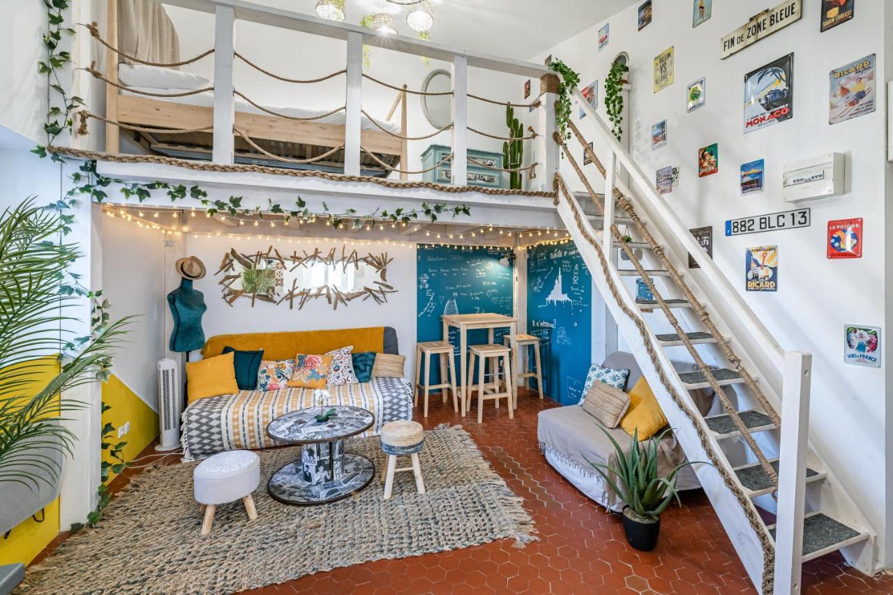 Suites En Plein Coeur Du Panier Et Vieux Port Marseille Bagian luar foto